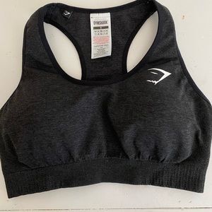 Black Gymshark sports bra